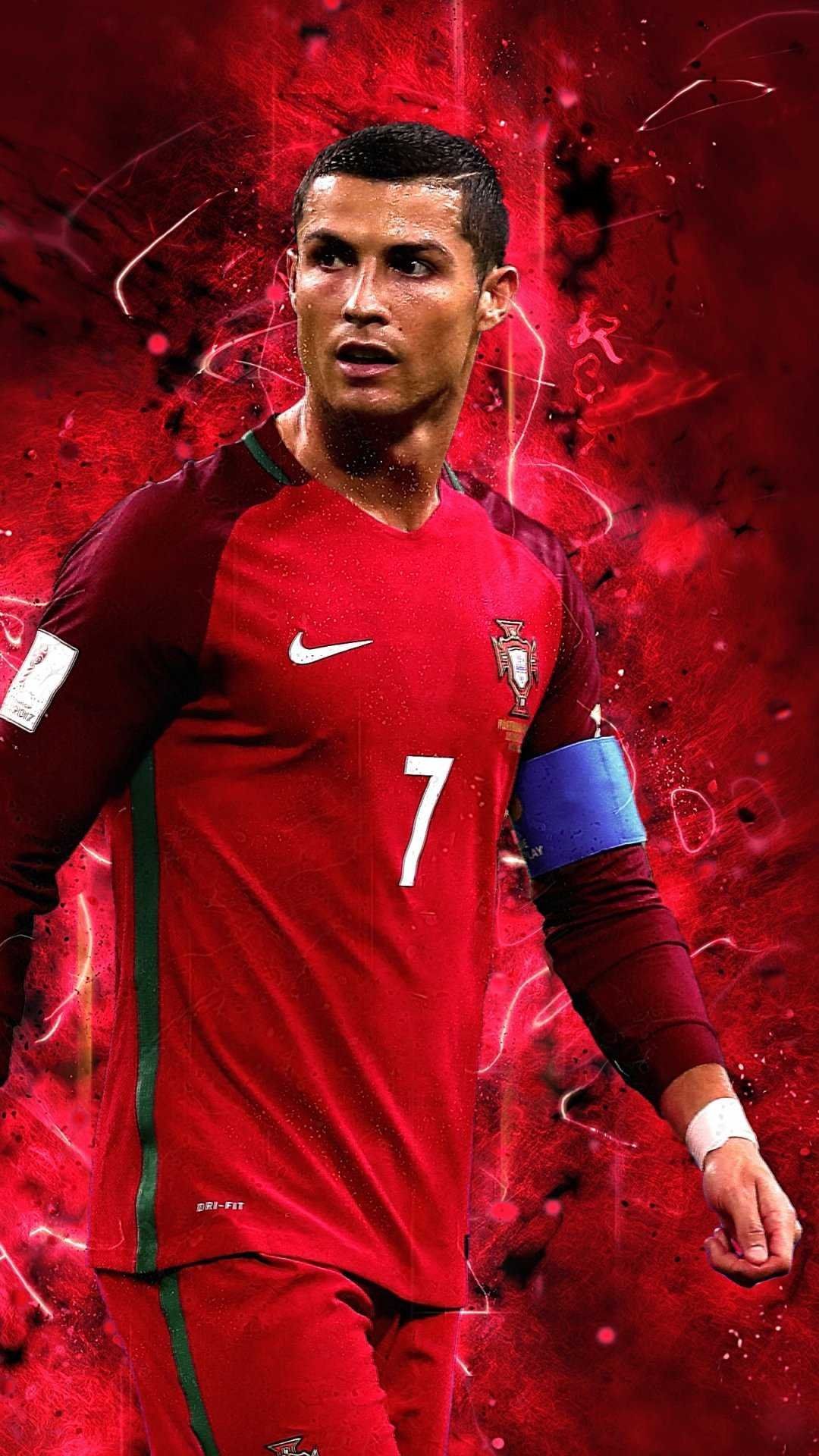 Cristiano Ronaldo Portugal Wallpaper iPhone with image resolution 1080x1920 pixel. You can make this wallpaper for your iPhone 5, 6, 7, 8, X backgrounds, Mobile Screensaver, or iPad Lock Screen - Cristiano Ronaldo