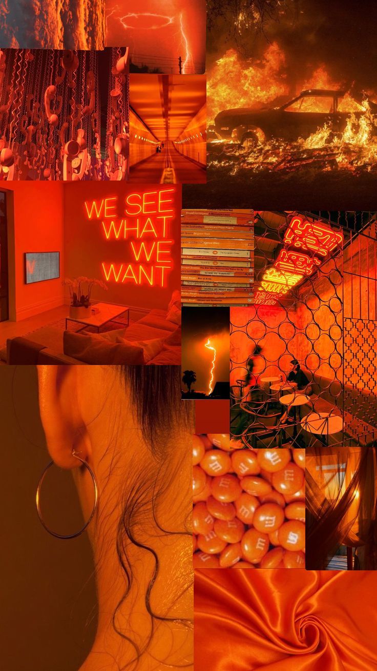 Orange aesthetic wallpaper. iPhone wallpaper photography, Orange wallpaper, Pretty wallpaper tumblr