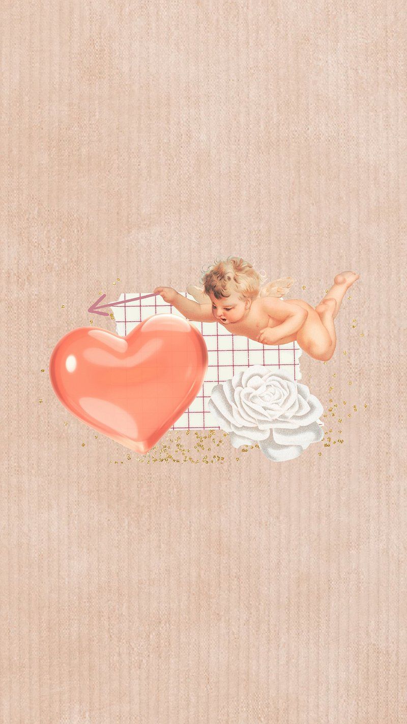 Valentines Day Wallpaper Heart Aesthetic Image Wallpaper