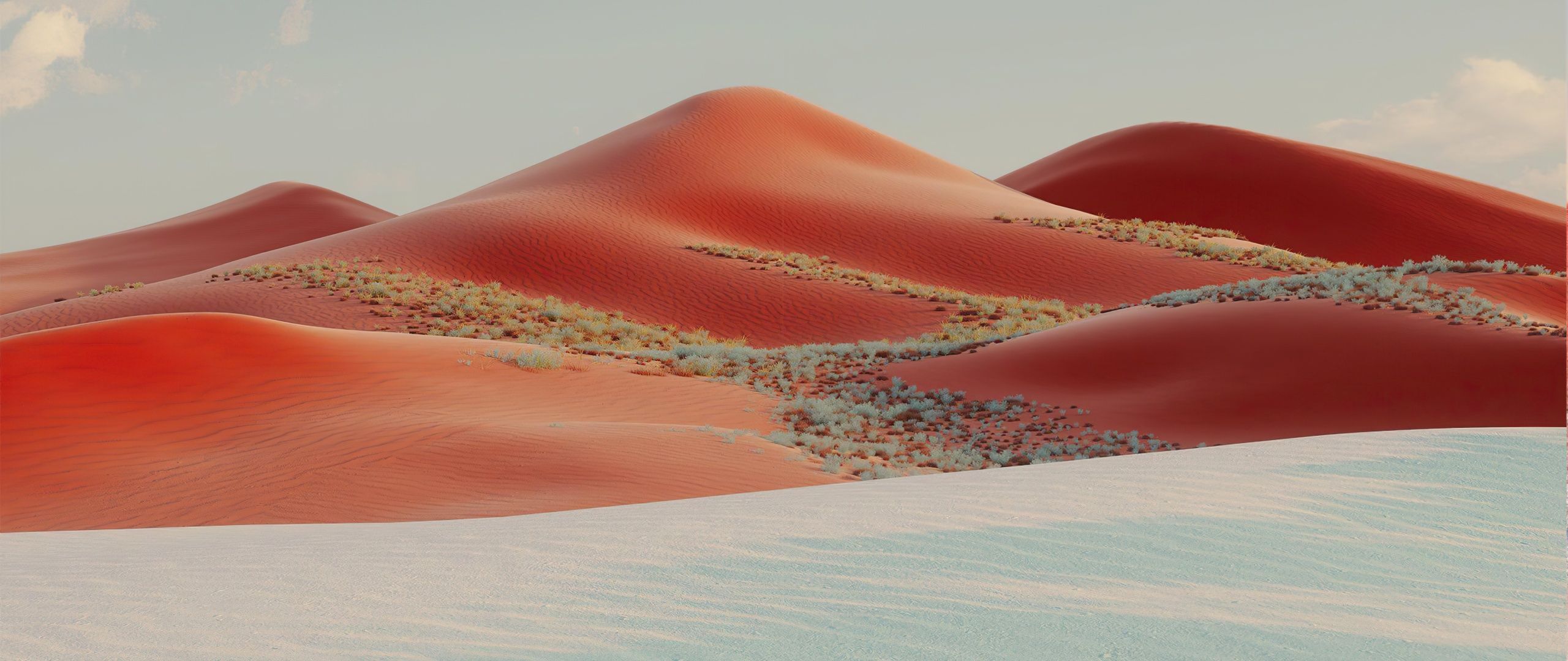 Sand Dunes Wallpaper 4K, Desert, Landscape, Evening