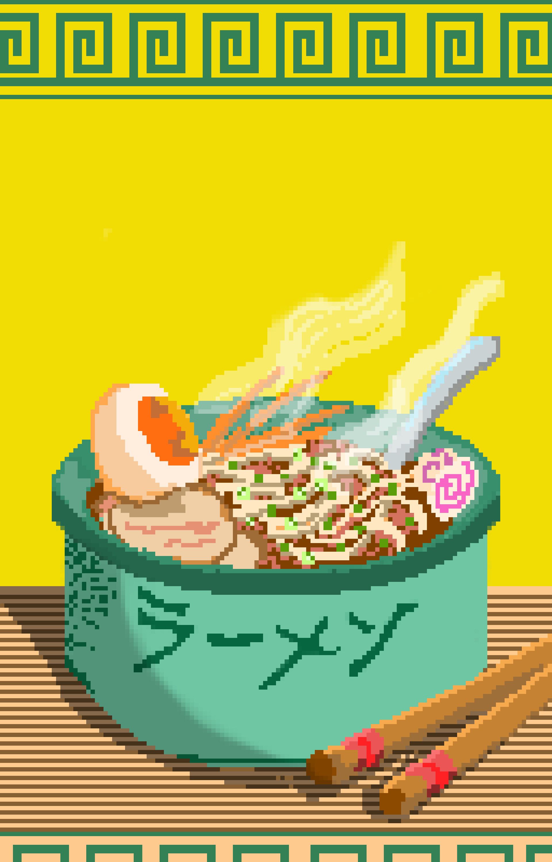 Pixelized Ramen