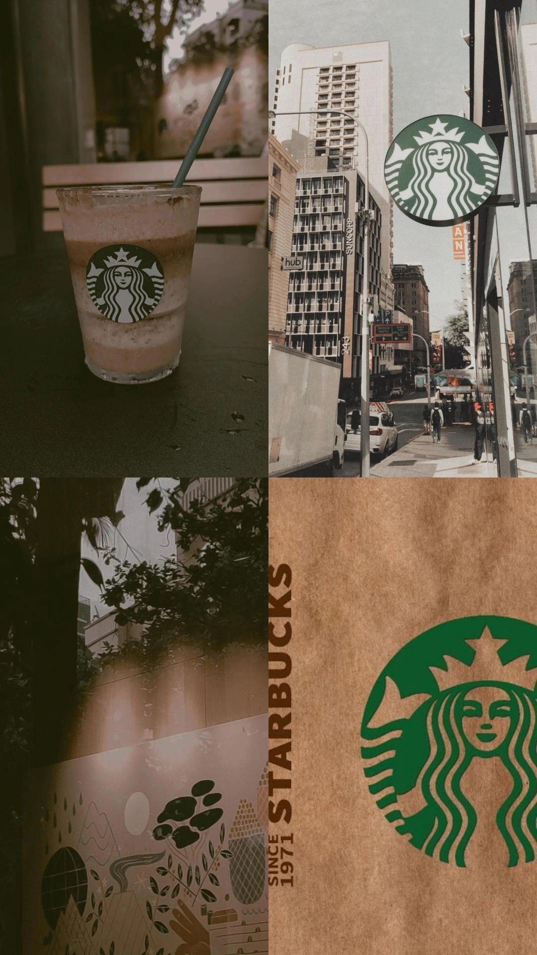 Starbucks ☕. Starbucks wallpaper, Wallpaper iphone cute, iPhone wallpaper hipster