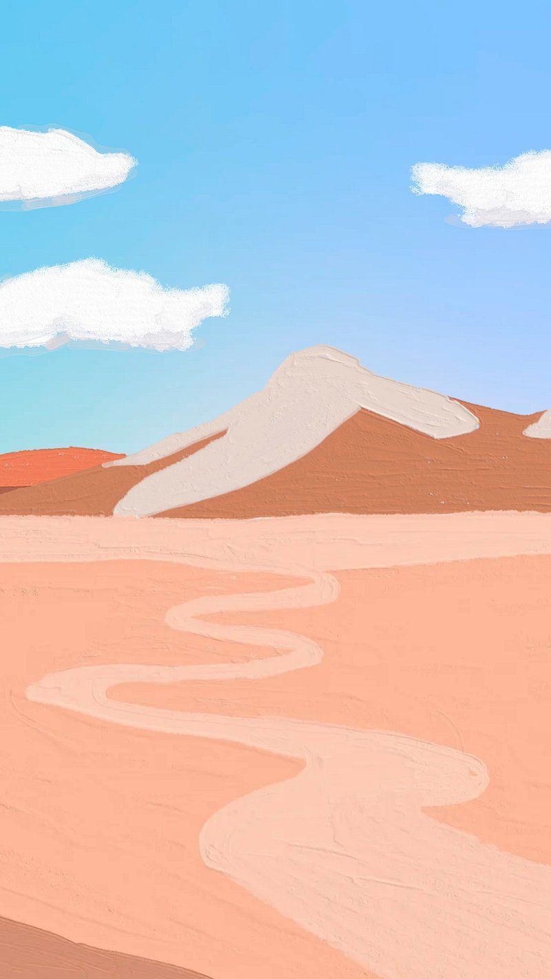 Desert Road Image Wallpaper