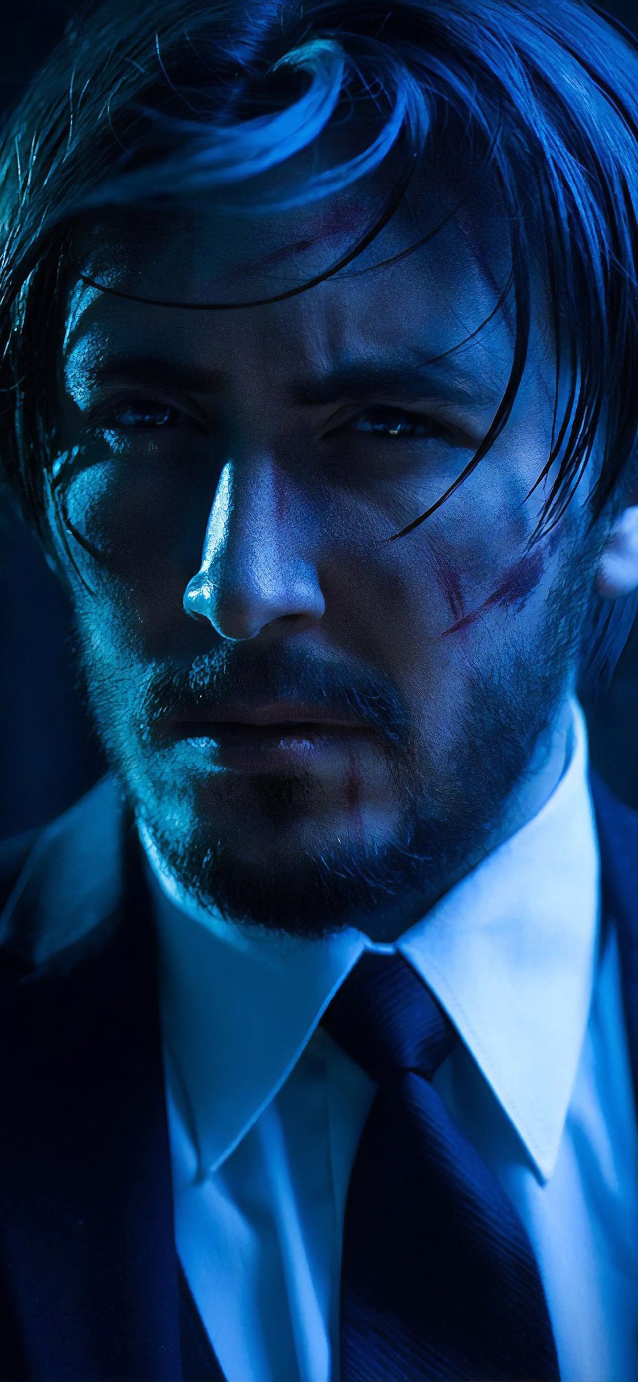 Keanu Reeves as John Wick in the third film of the series - John Wick