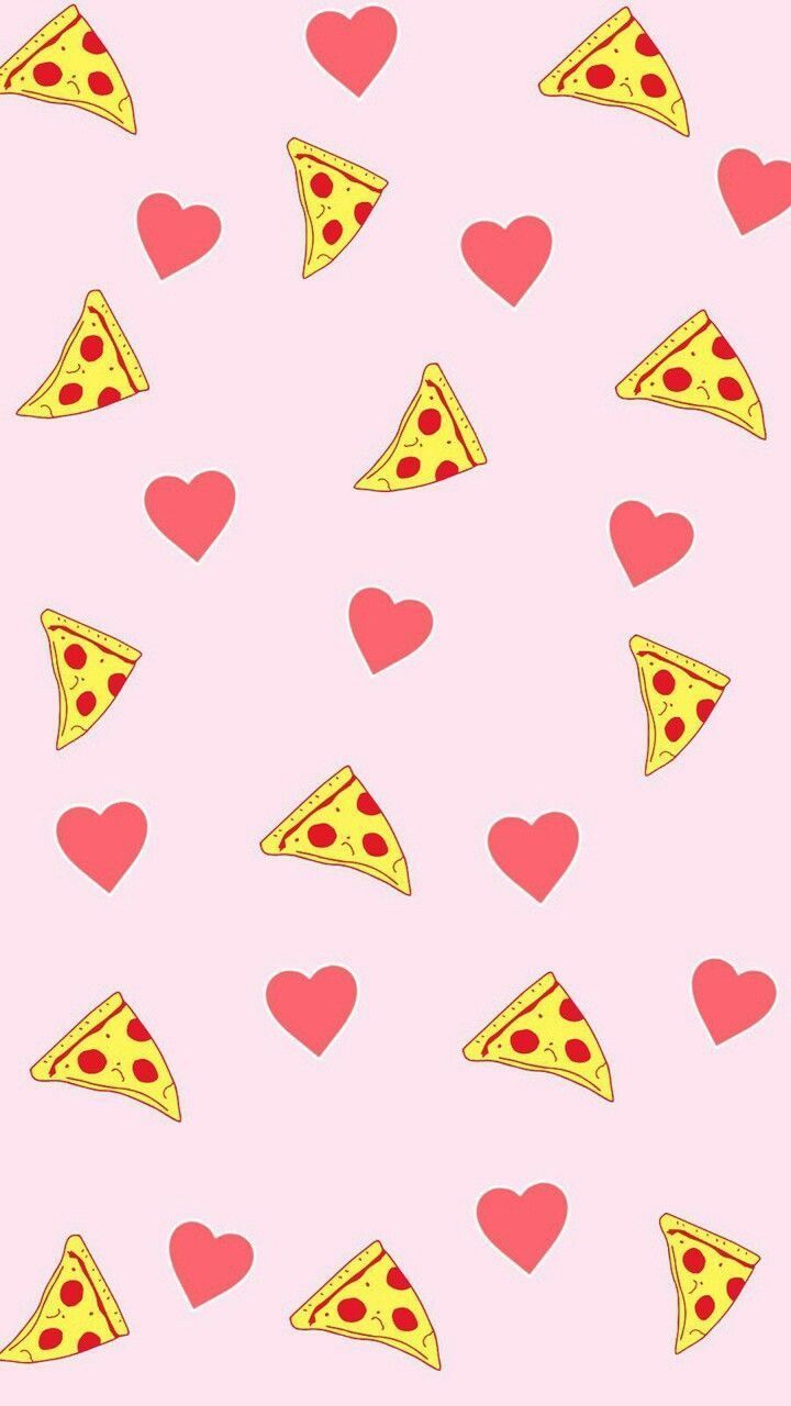 Cute Pizza Wallpaper