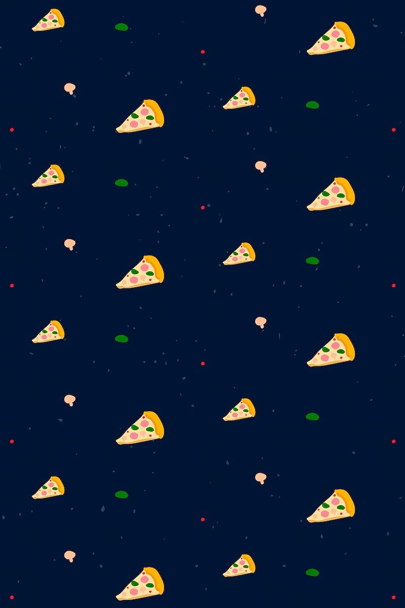 Pizza Pattern Illustration Image Wallpaper