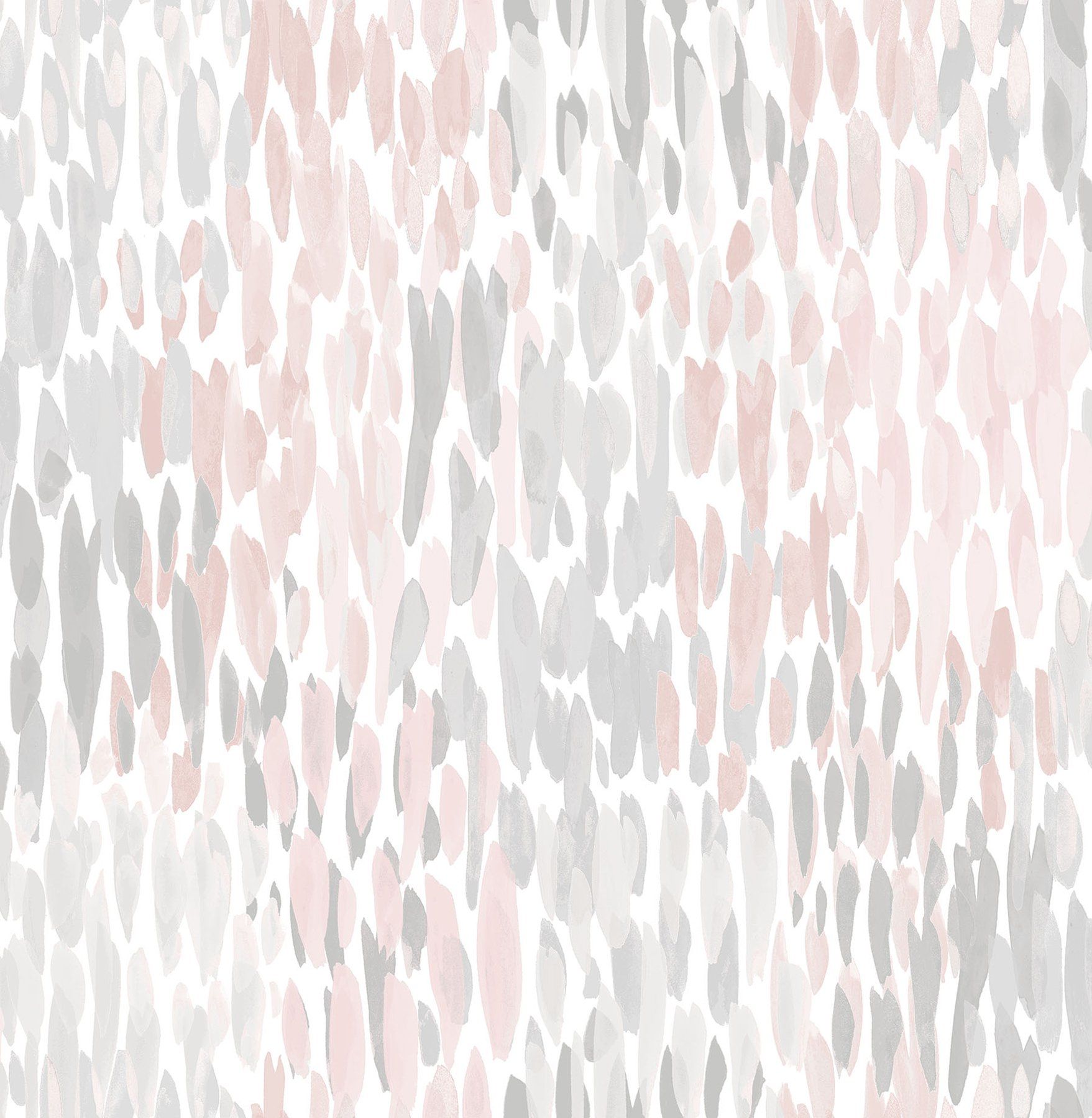 NuWallpaper NU2920 Blush Make It Rain Peel & Stick Wallpaper, Pink : Everything Else