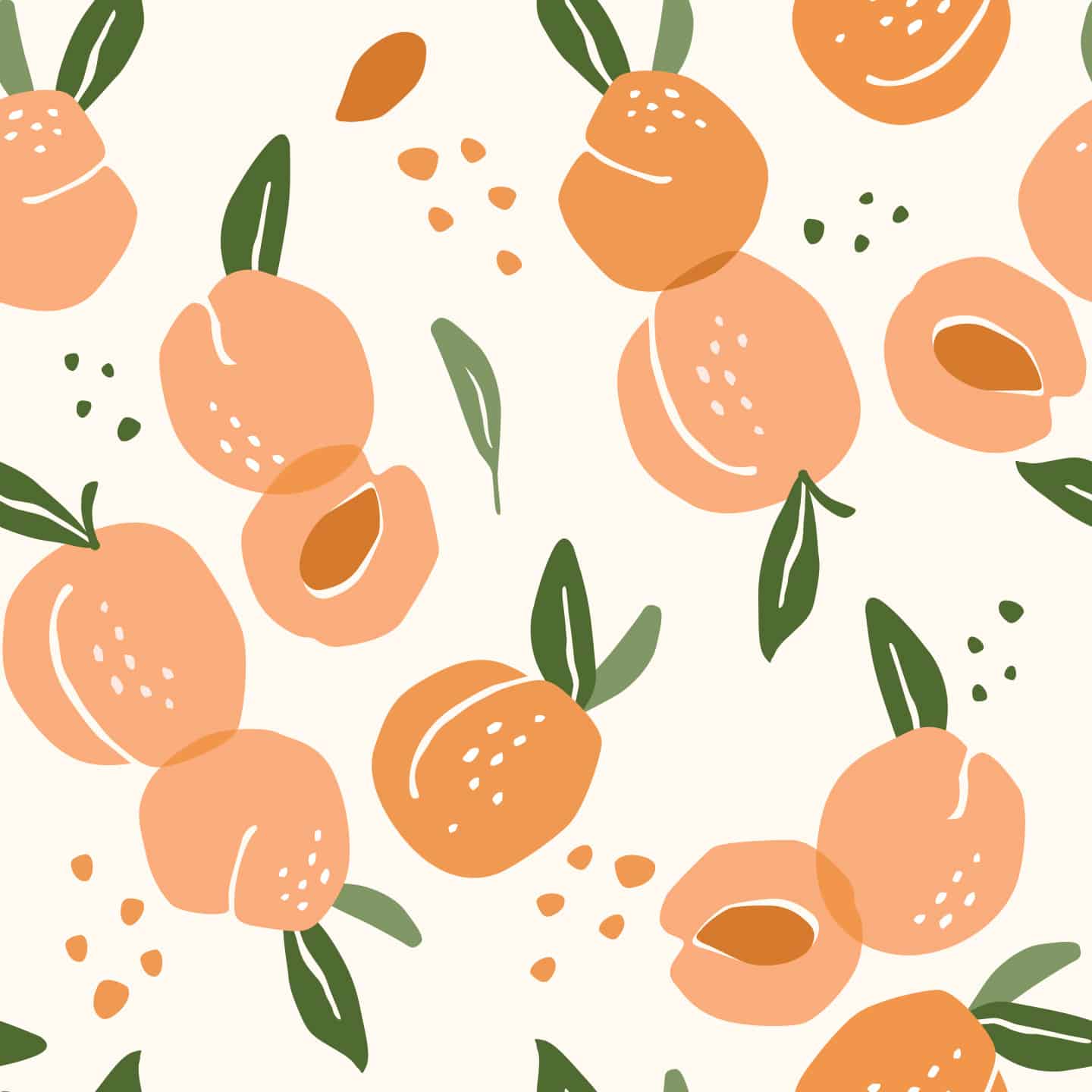 Peach Aesthetic Wallpaper And Stick Or Non Pasted