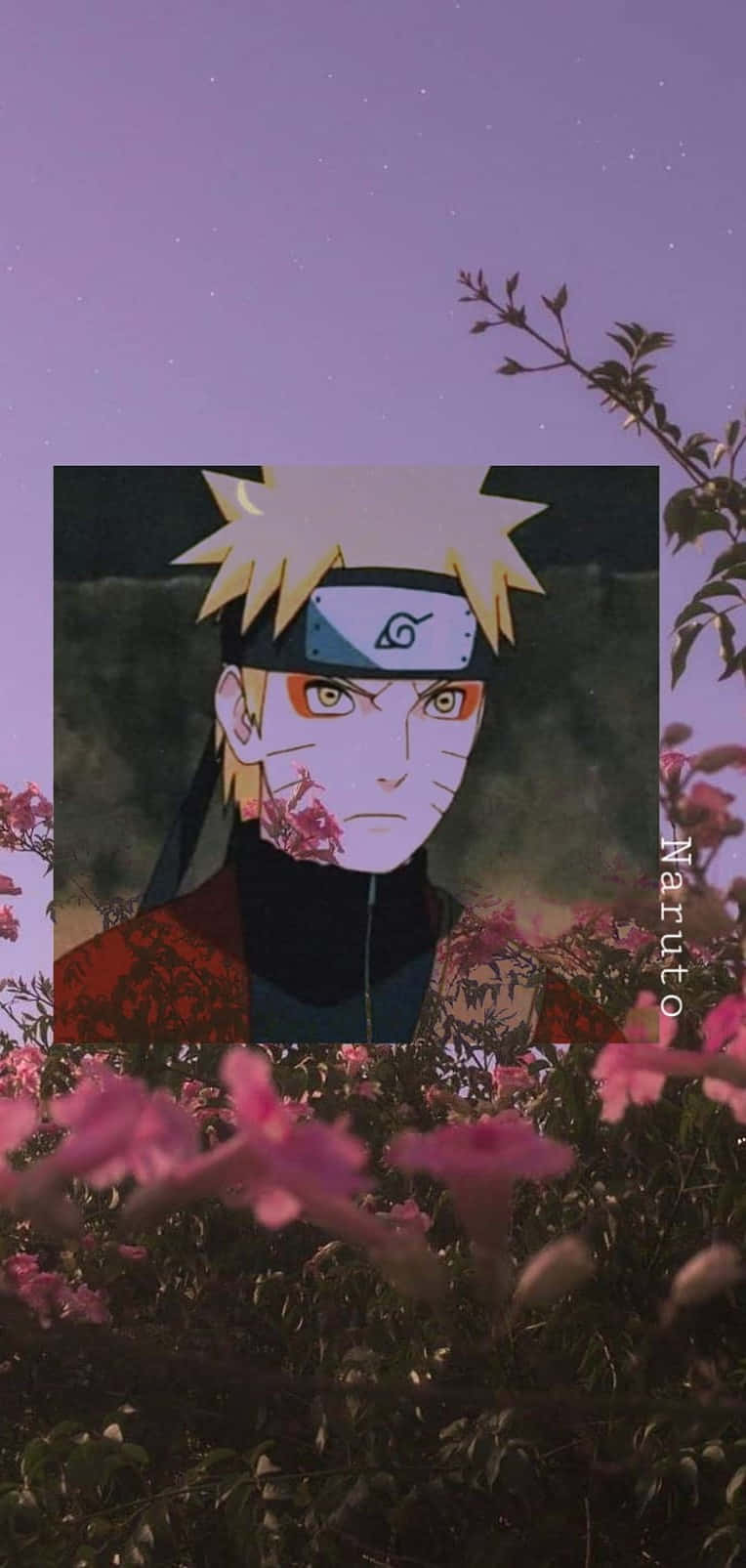 Download Sporting An Aesthetic Naruto Phone For The Win! Wallpaper