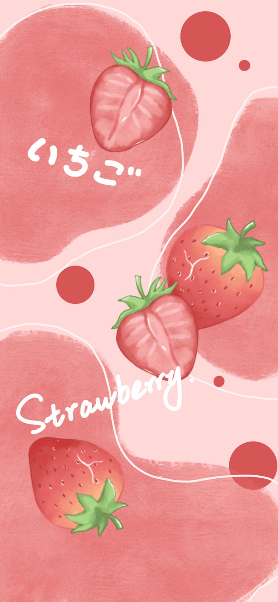 IPhone wallpaper with strawberries - Strawberry