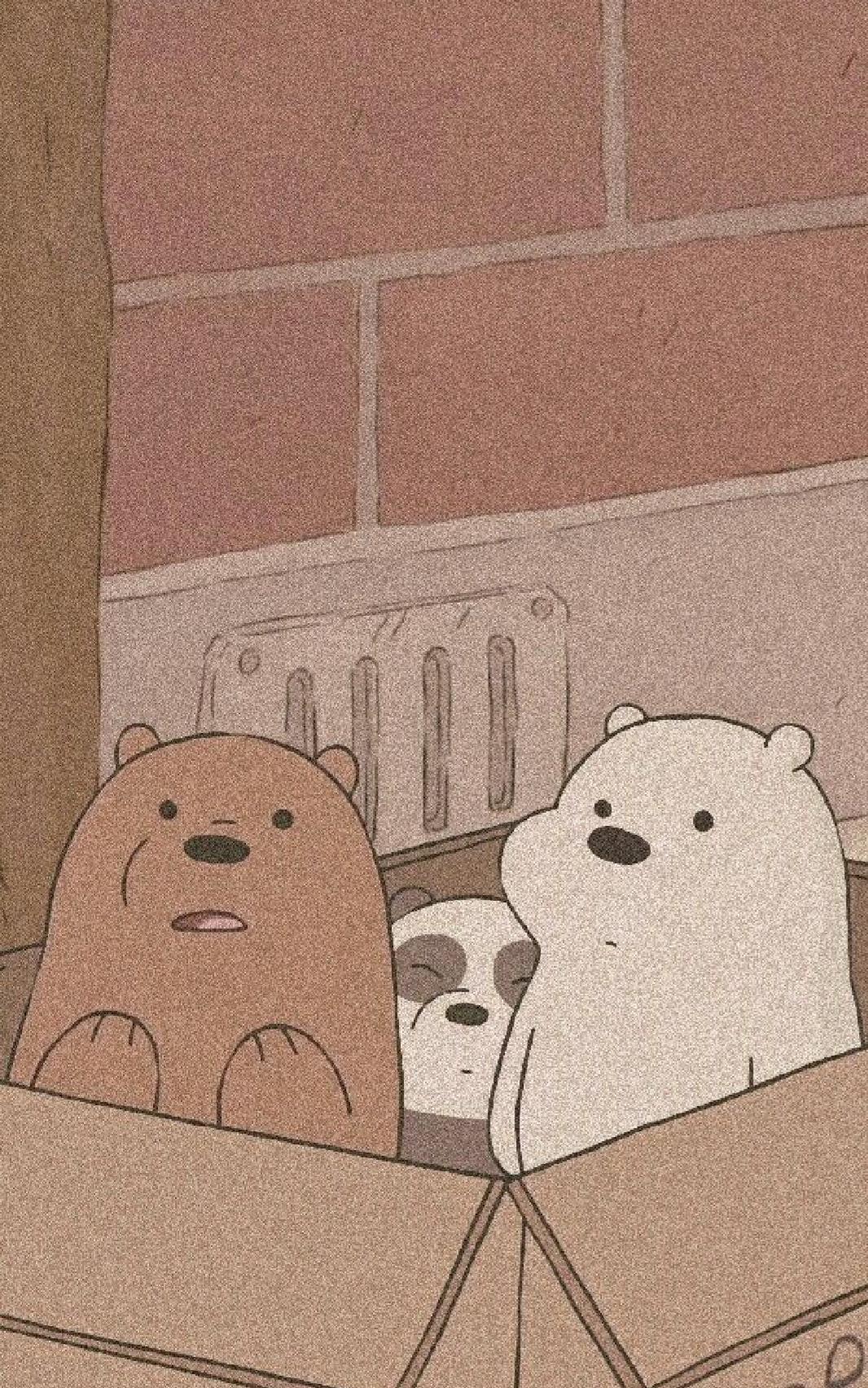 We bare bears wallpaper for mobiles and tablets - We Bare Bears