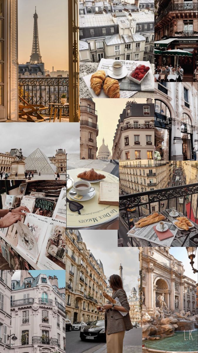 Paris Aesthetic. Paris, Travel collage, Paris picture
