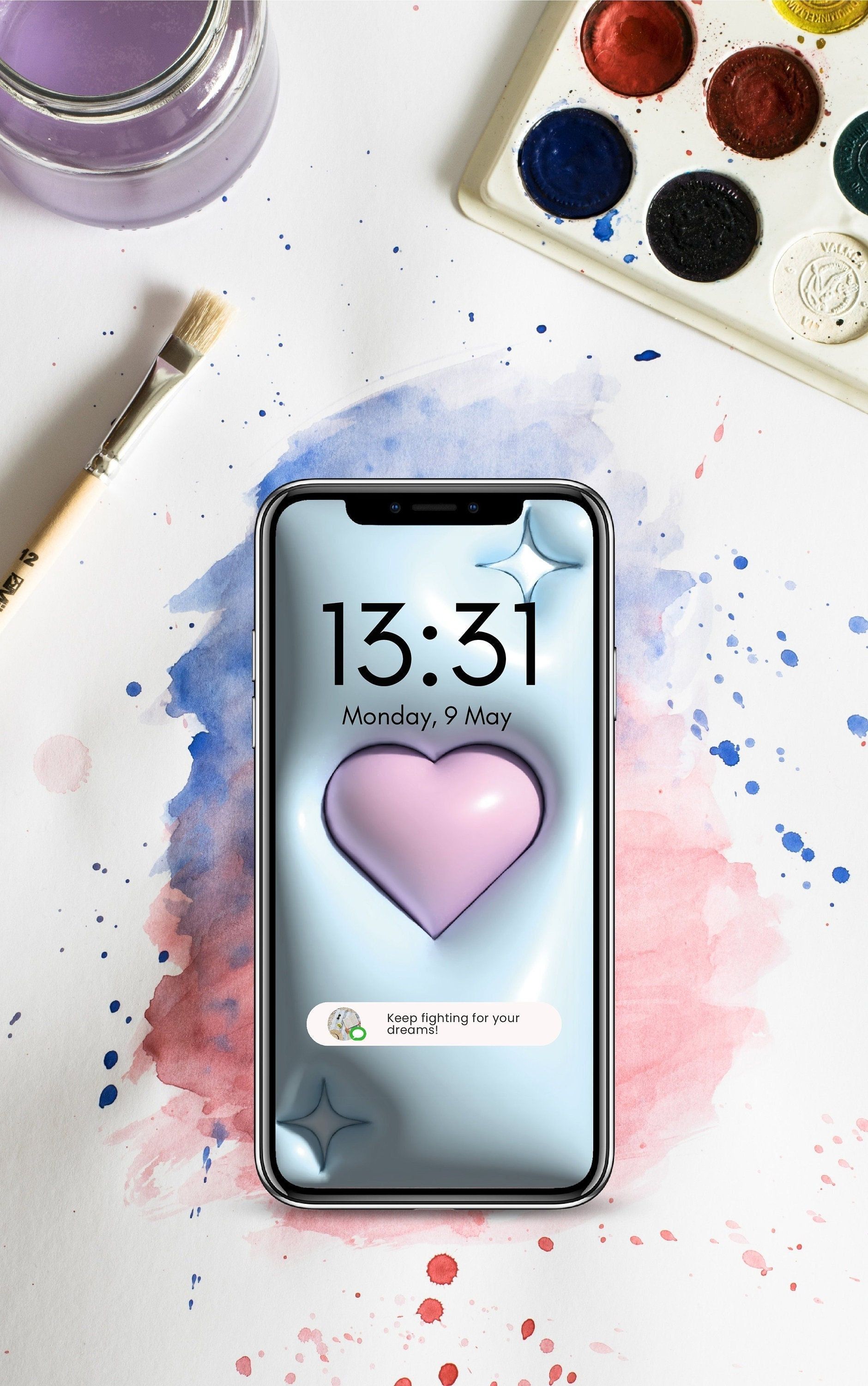 Trending 3D Indie Aesthetic Wallpaper Background for iPhone