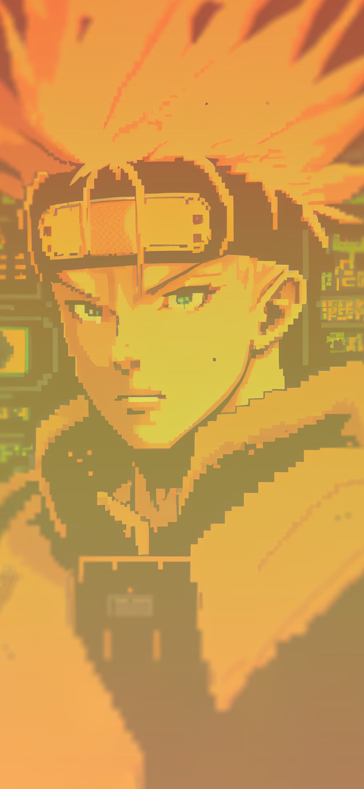 Naruto Pixel Wallpaper Aesthetic Wallpaper for iPhone