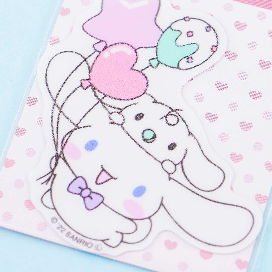 Sanrio Characters Die Cut Sticker & Milk