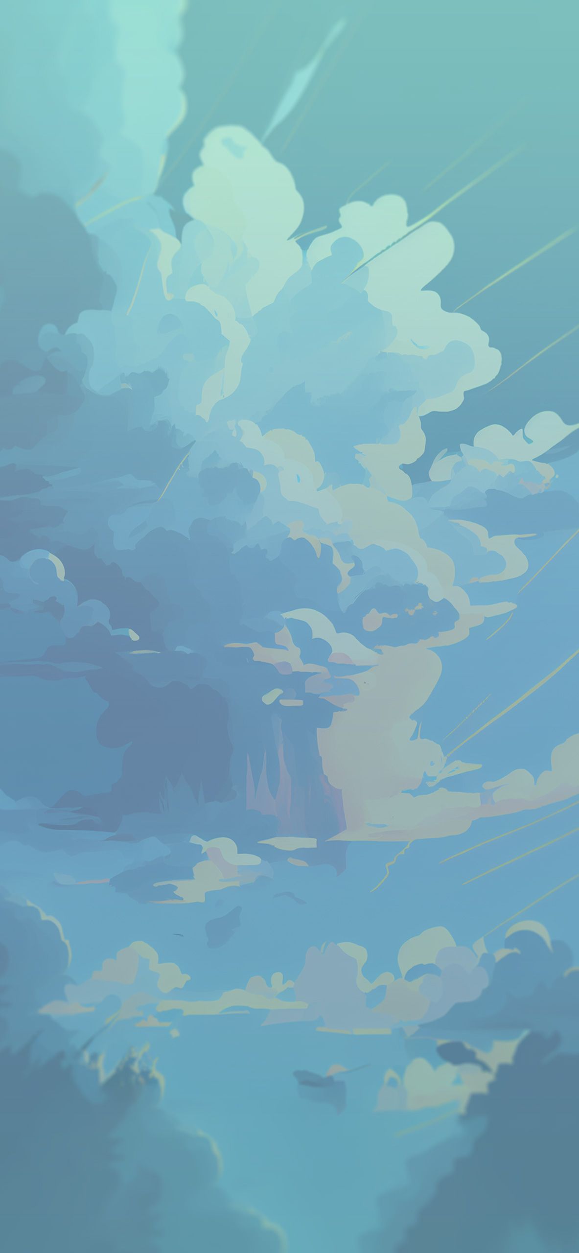 Blue Clouds Aesthetic Wallpaper Clouds Wallpaper 4k