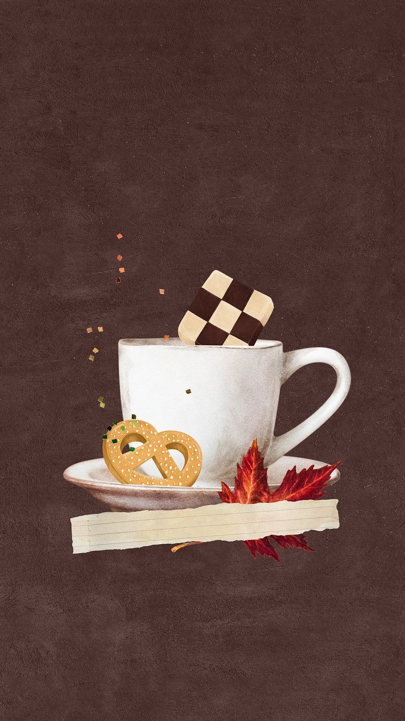 Coffee Aesthetic Wallpaper Illustration Image Wallpaper