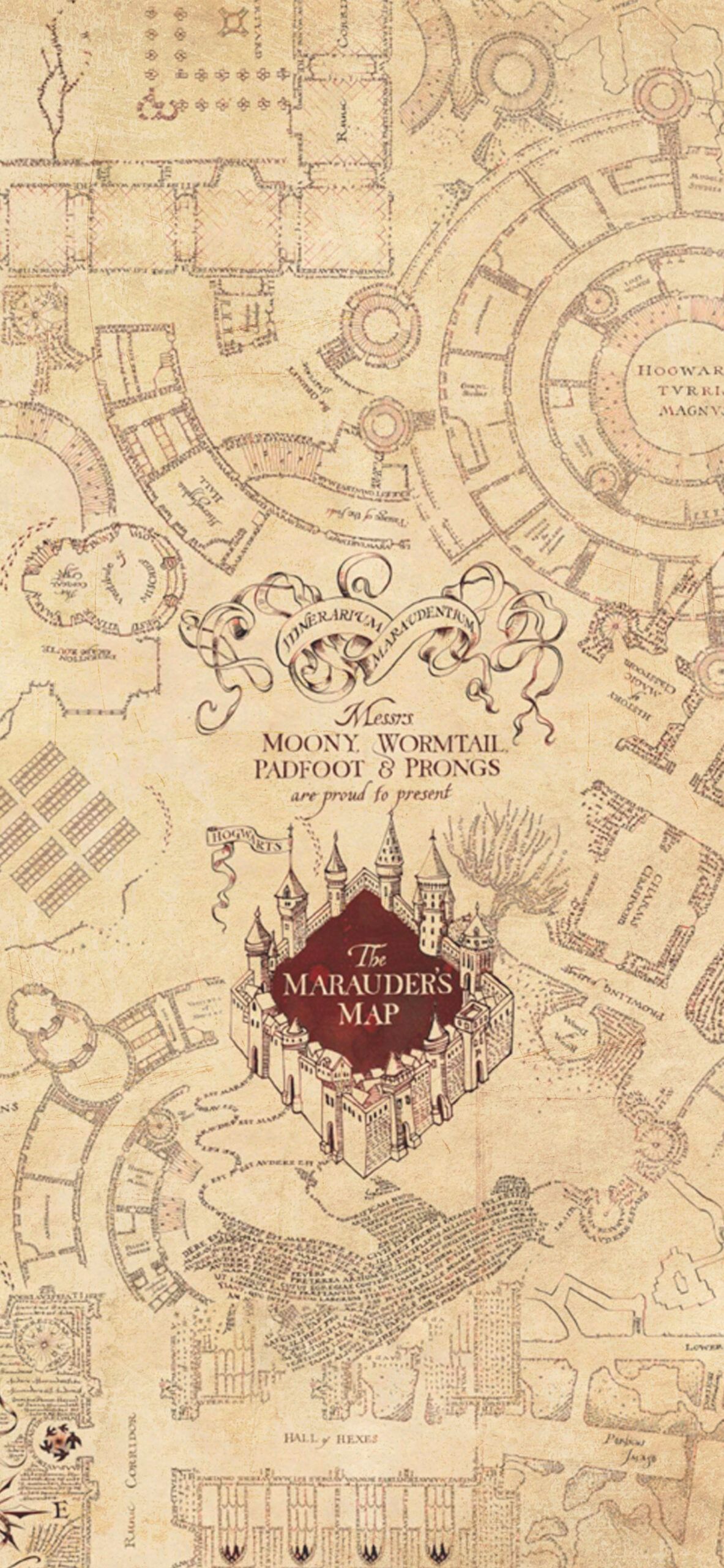 Harry Potter Marauders Map Wallpaper Potter Aesthetic Wallpaper