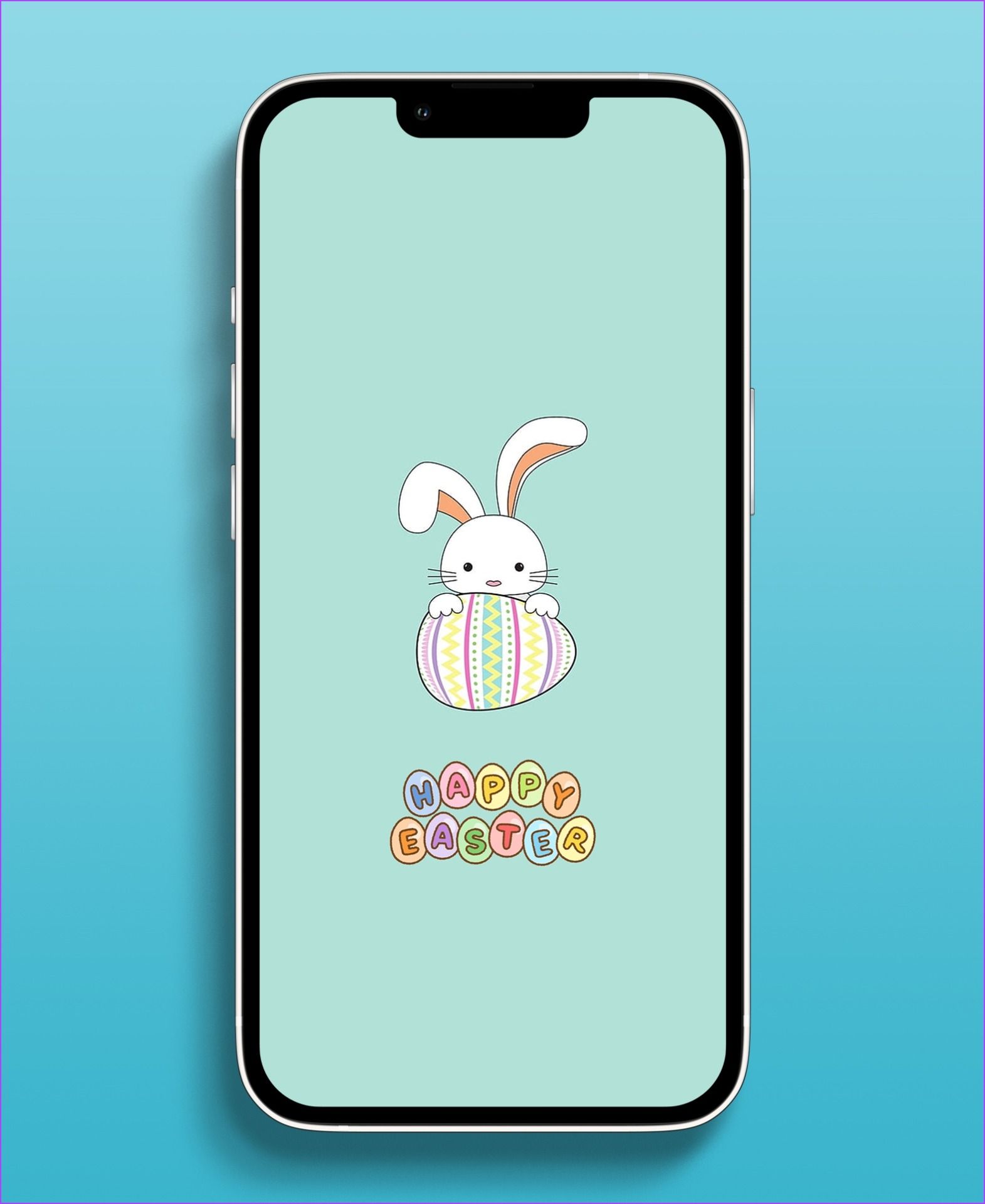 Cute and Free Easter Wallpaper for iPhone