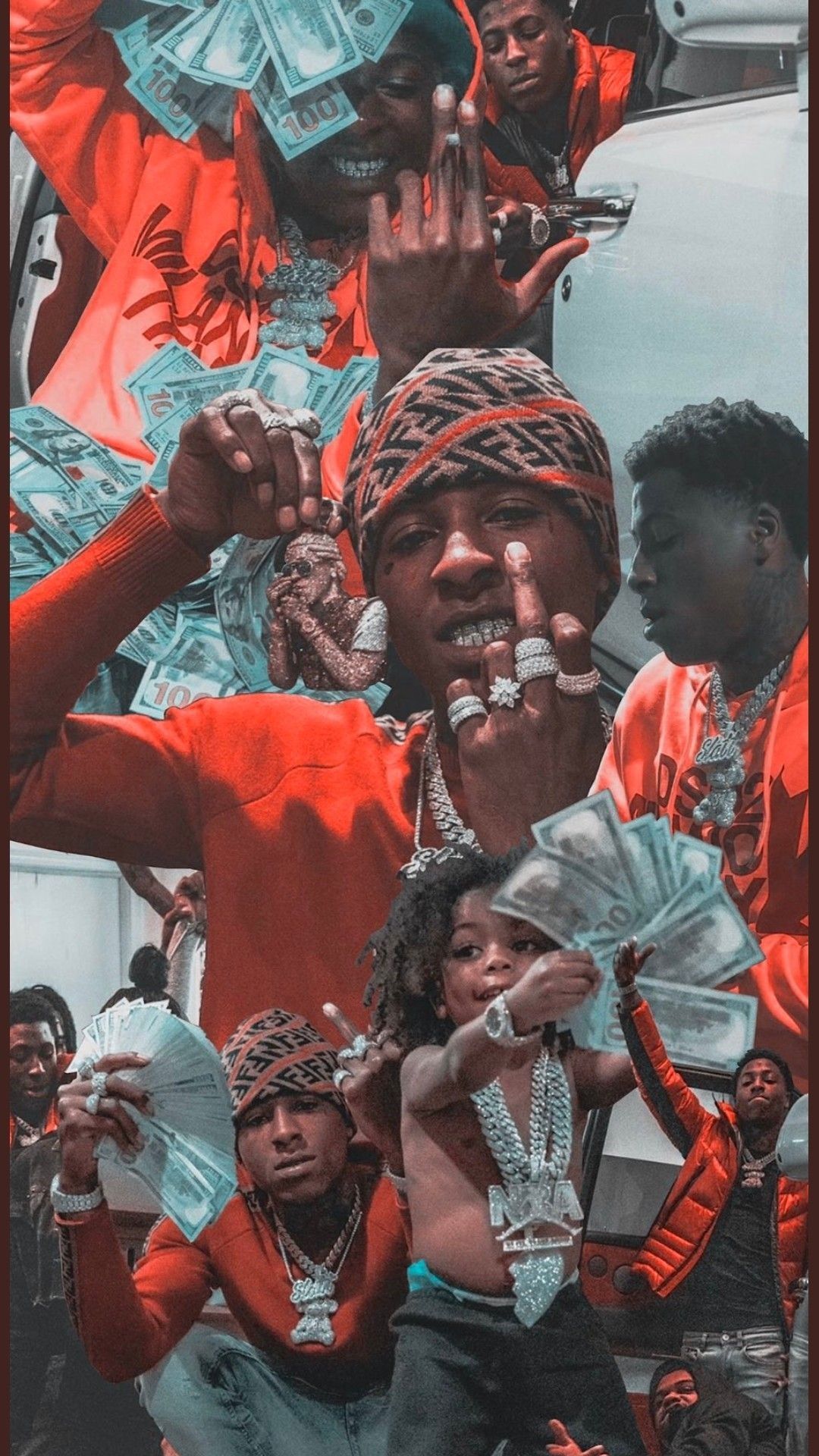 Youngboy Never Broke Again iPhone Wallpaper with high-resolution 1080x1920 pixel. You can use this wallpaper for your iPhone 5, 6, 7, 8, X, XS, XR backgrounds, Mobile Screensaver, or iPad Lock Screen - NBA