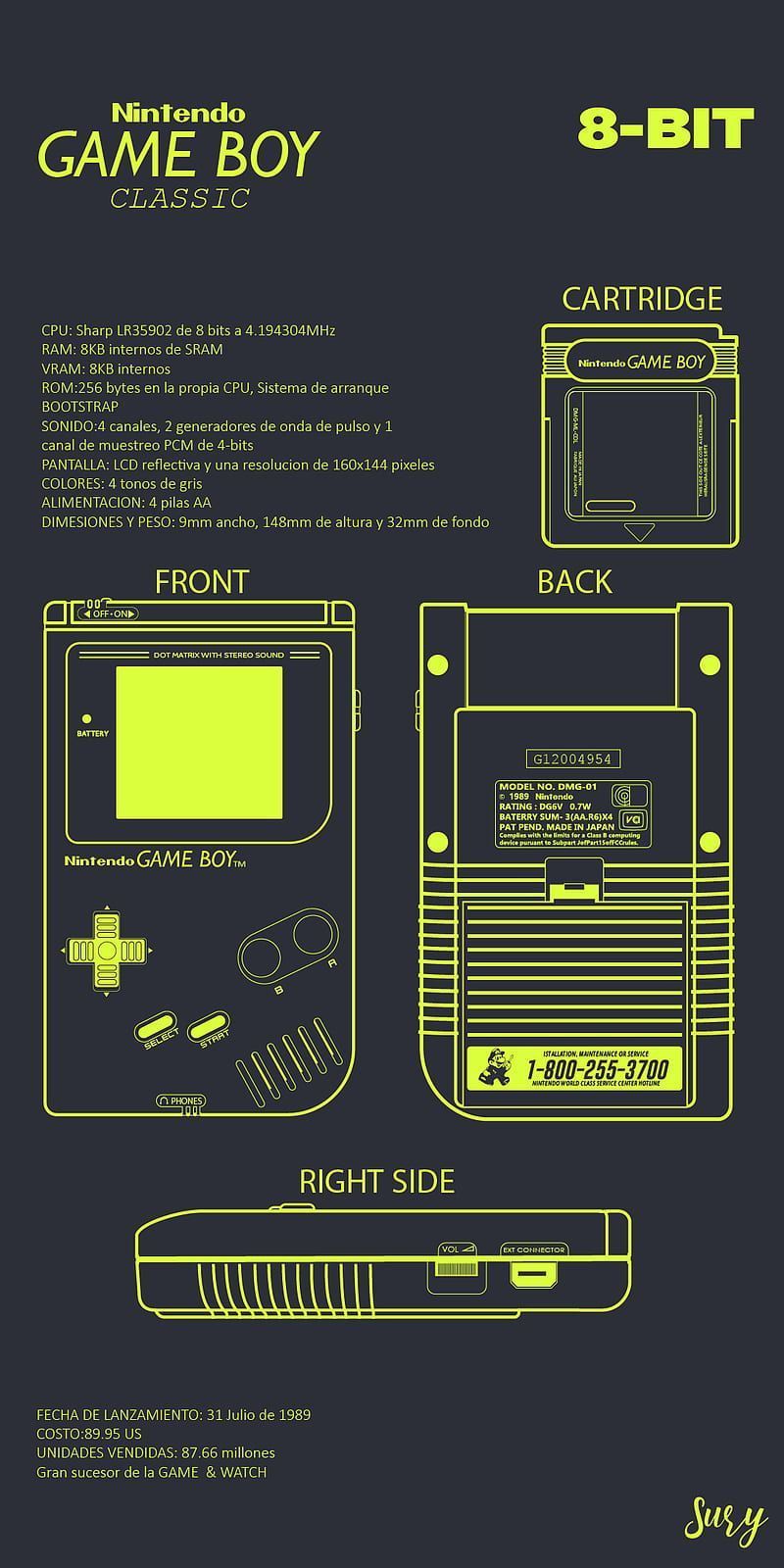 Gameboy, retro, game, play, HD wallpaper