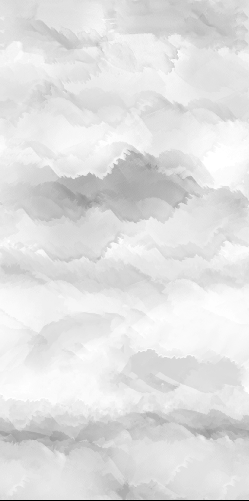 A white and grey watercolor background with a texture of waves - Gray