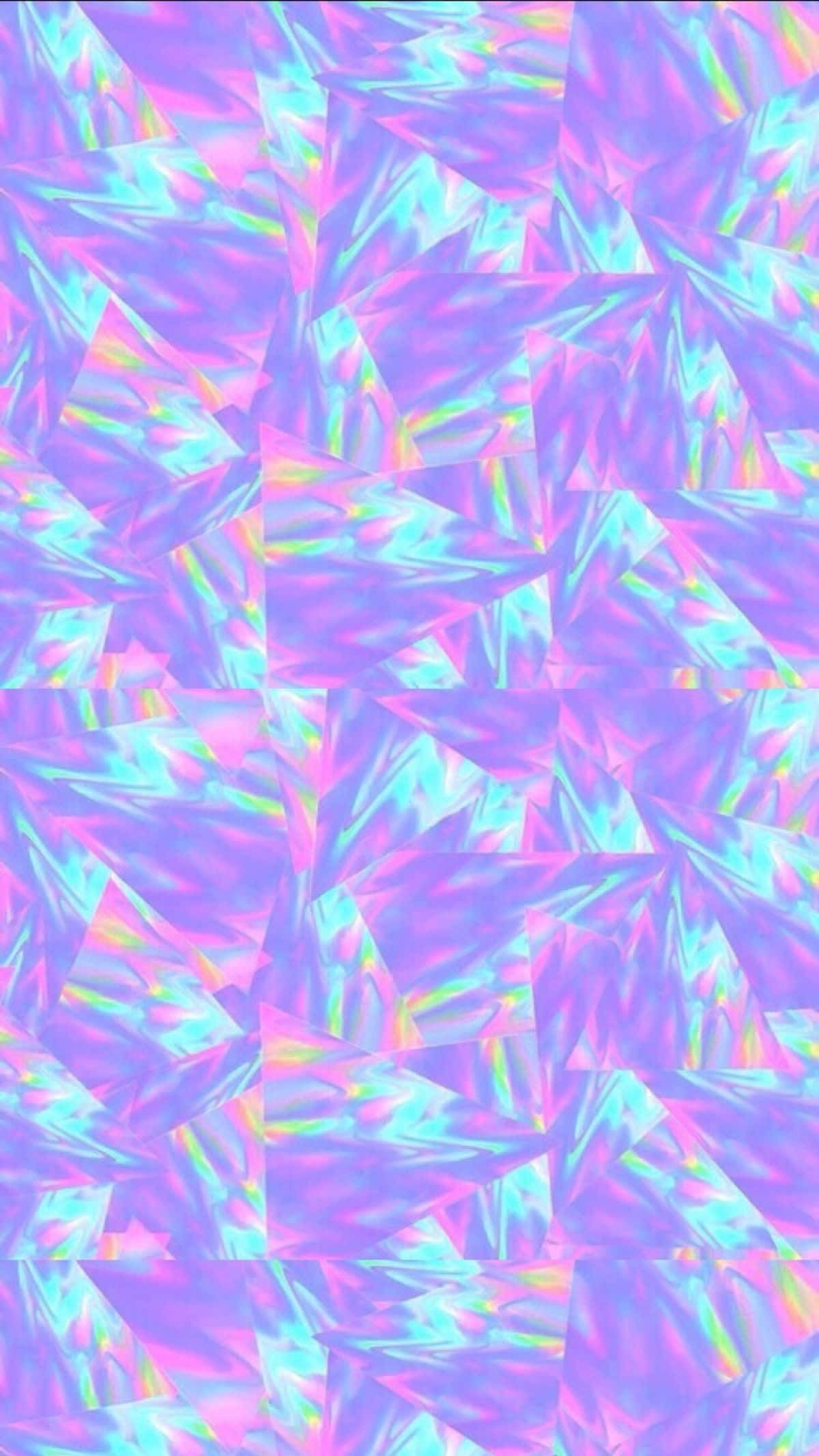 A purple and blue abstract background - Holographic