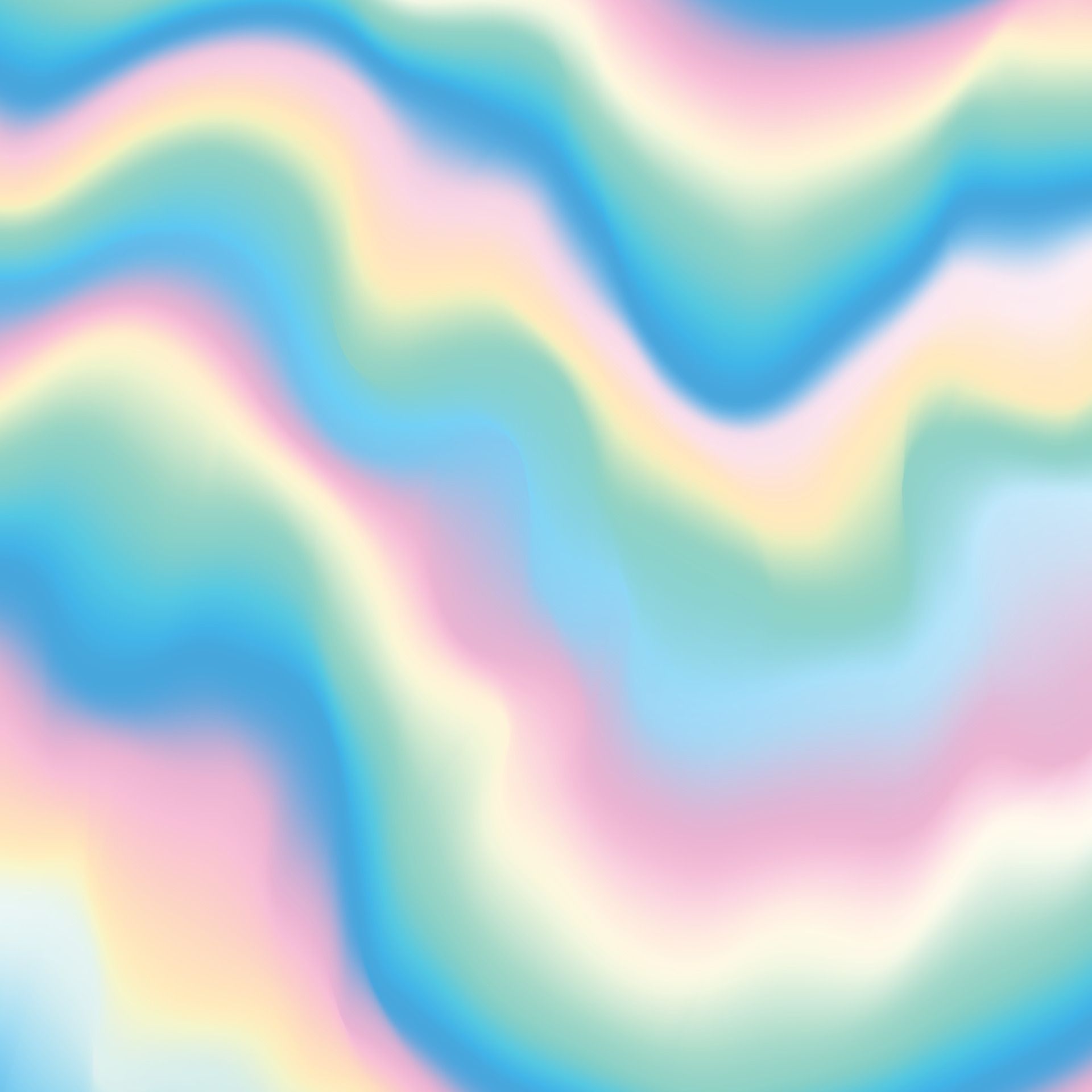 A pastel rainbow colored wallpaper with a wavy texture - Holographic