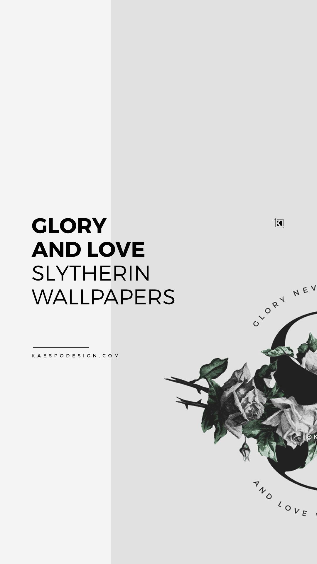 Slytherin Glory + Loyalty Wallpaper. Harry Potter Aesthetics