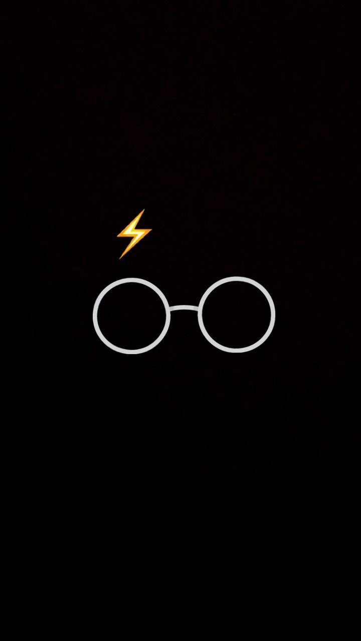 A harry potter glasses with lightning bolt - Harry Potter