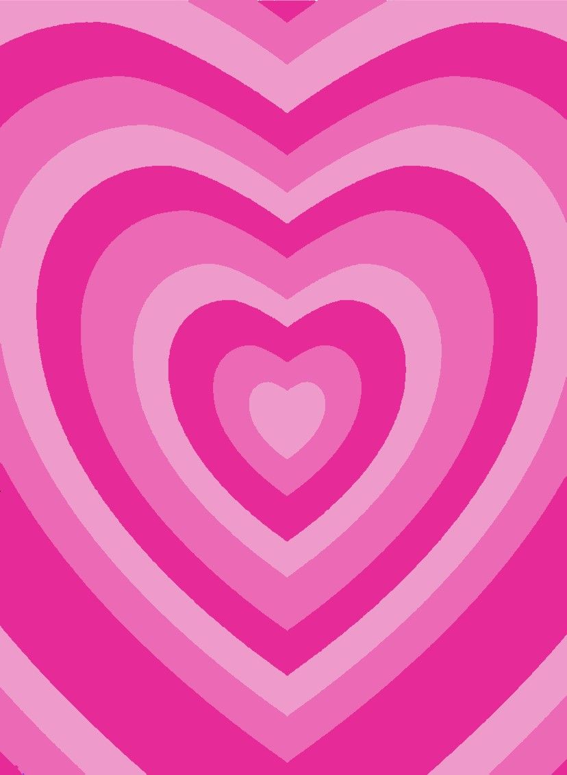 A pink heart shaped pattern on the background - Heart