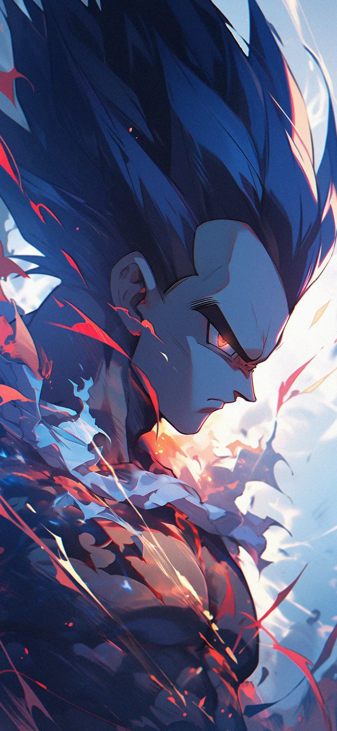 Vegeta's anger is overwhelming - Dragon Ball