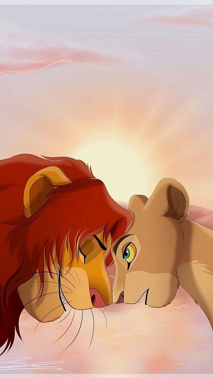 The lion king, Nala and Simba wallpaper for iPhone, Android, desktop and laptop. - The Lion King
