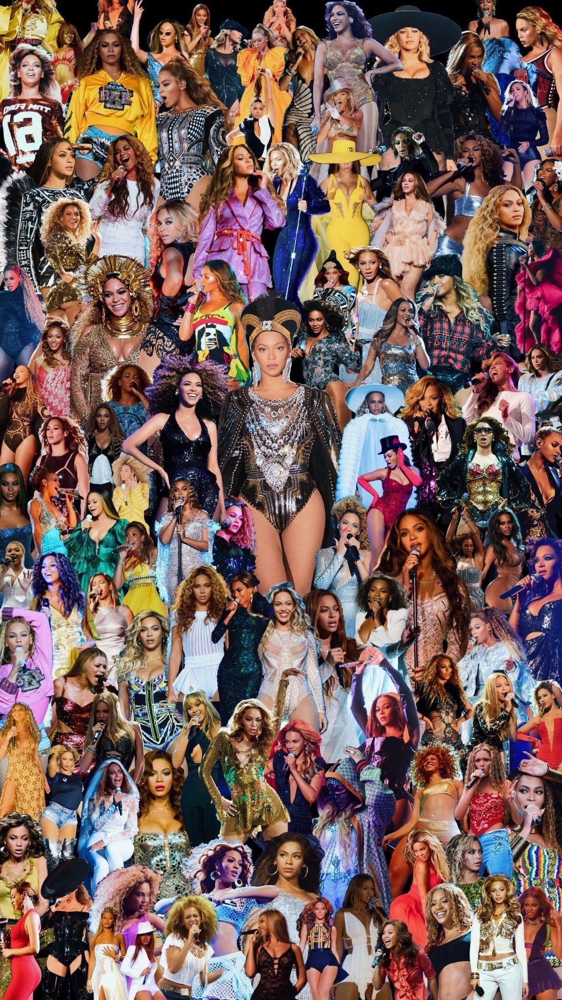 Beyonce Collage Wallpaper Free Beyonce Collage Background