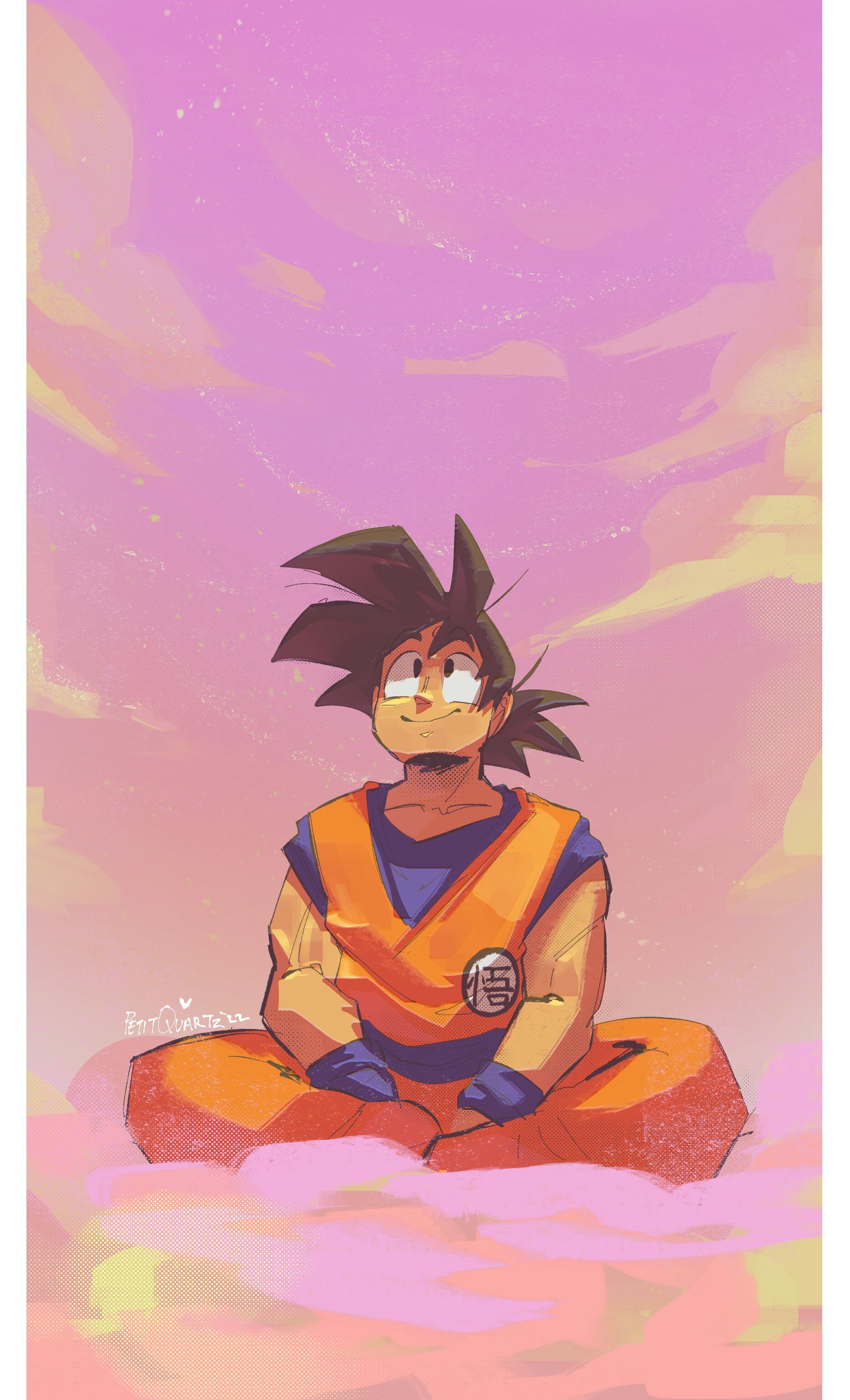 Goku phone wallpaper i made for my phone! - Dragon Ball