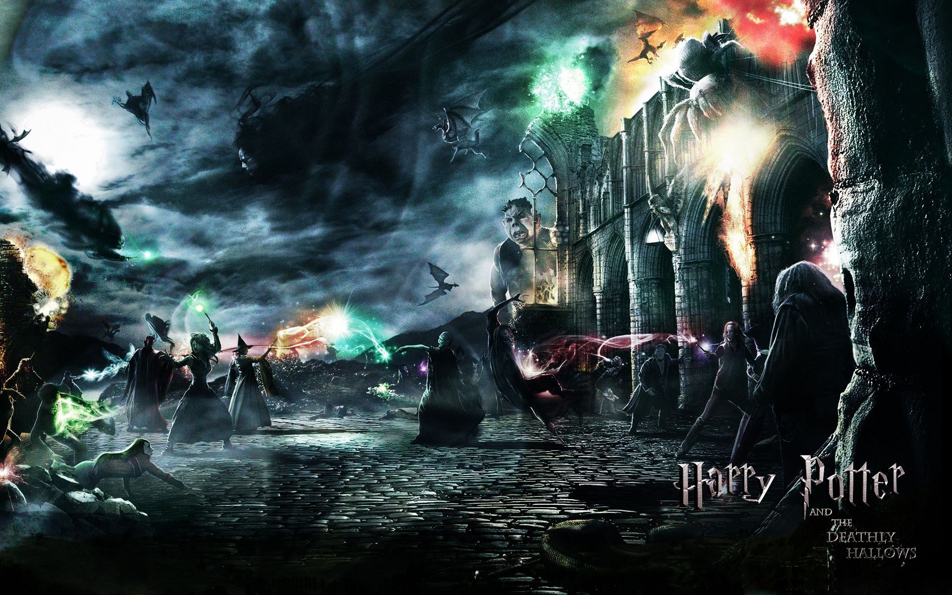 A poster of harry potter and his friends - Harry Potter