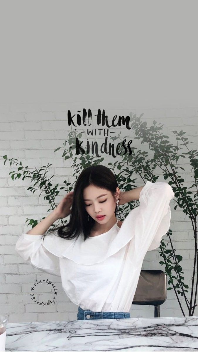 Kill them with kindness wallpaper for mobiles, desktops and tablets - Jennie