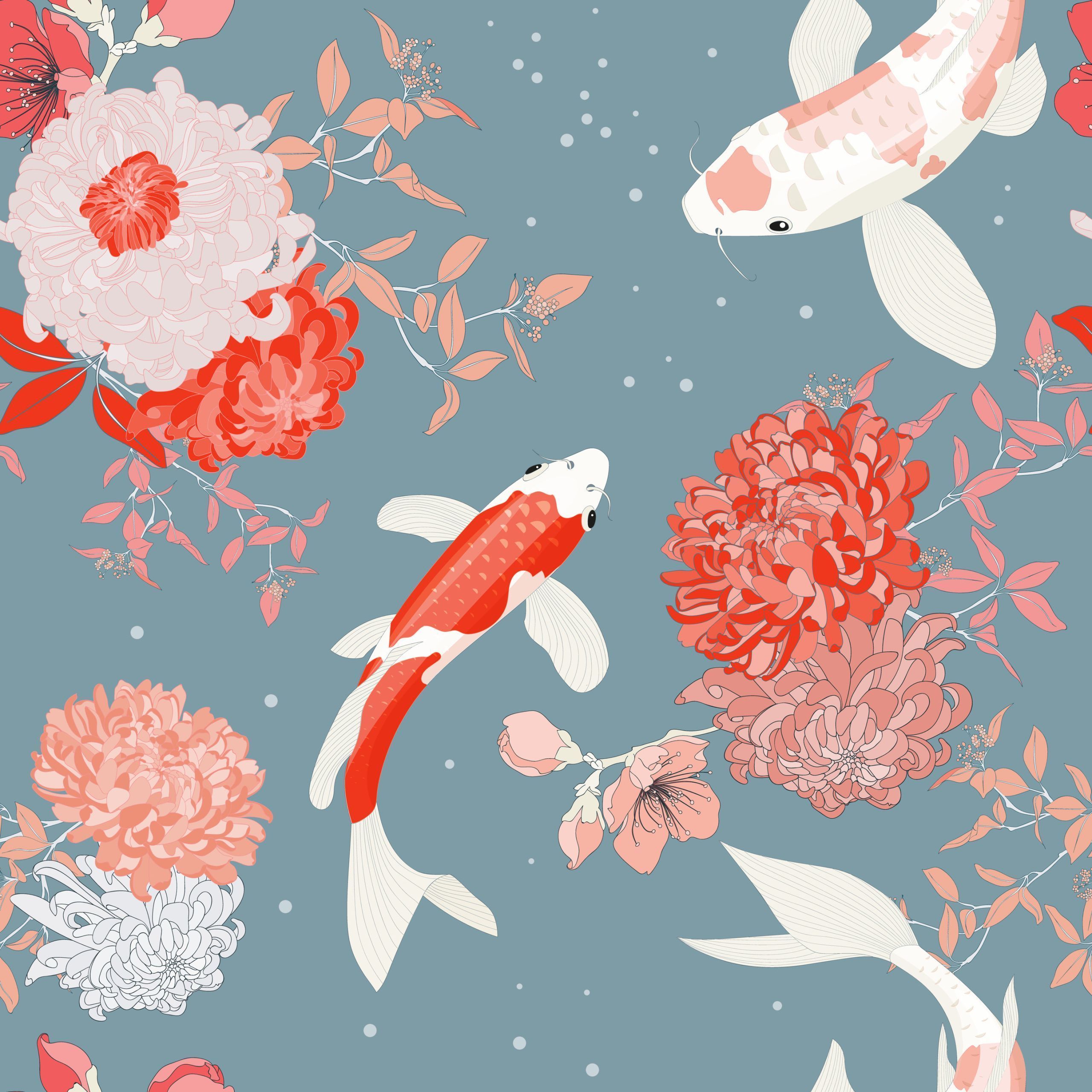 Lord Twig Imperial Koi Wallpaper