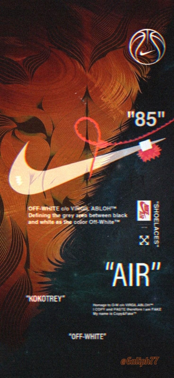 Nike wallpaper, Off white wallpaper, Iphone wallpaper nike - Off-White