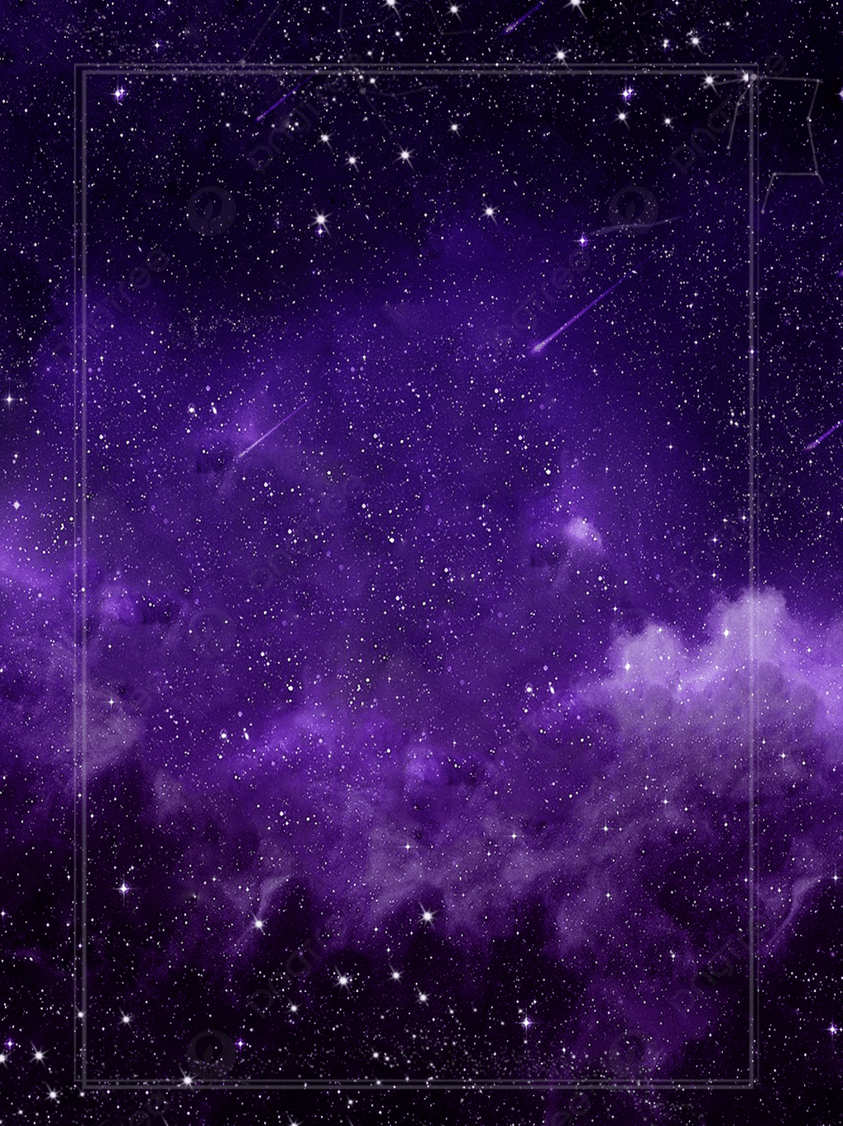 Original Beautiful Purple Star Dreamy Star River Background Wallpaper Image For Free Download