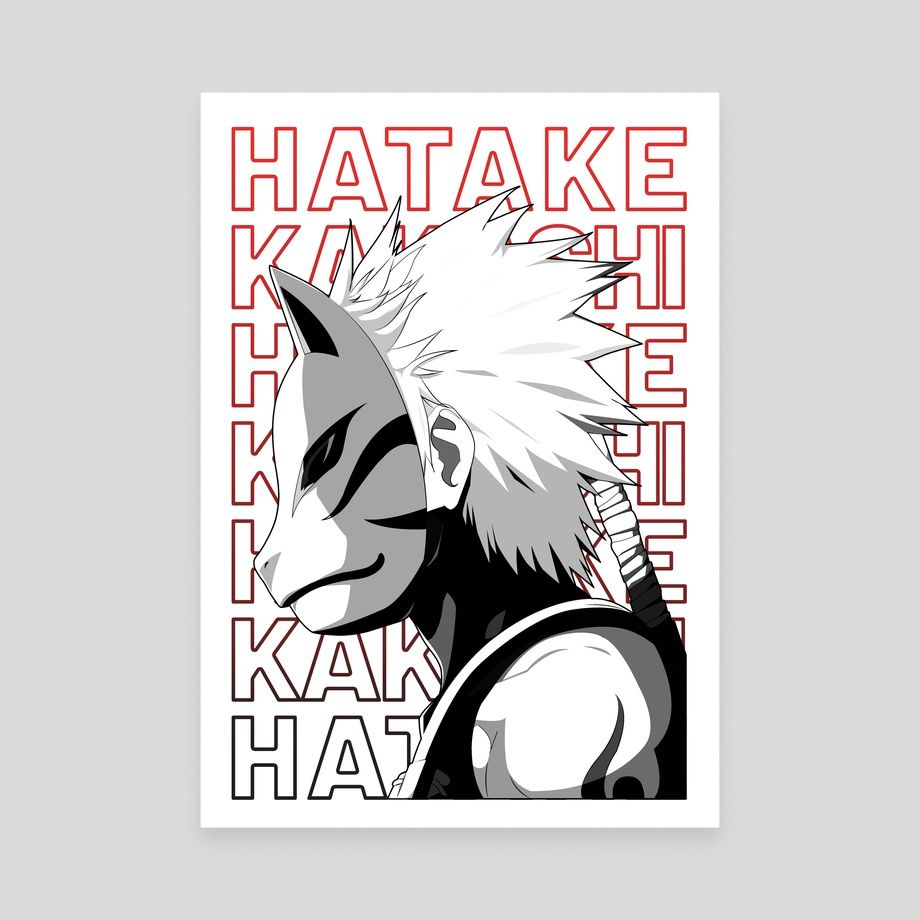 Kakashi Anbuu, an art canvas. - Kakashi Hatake