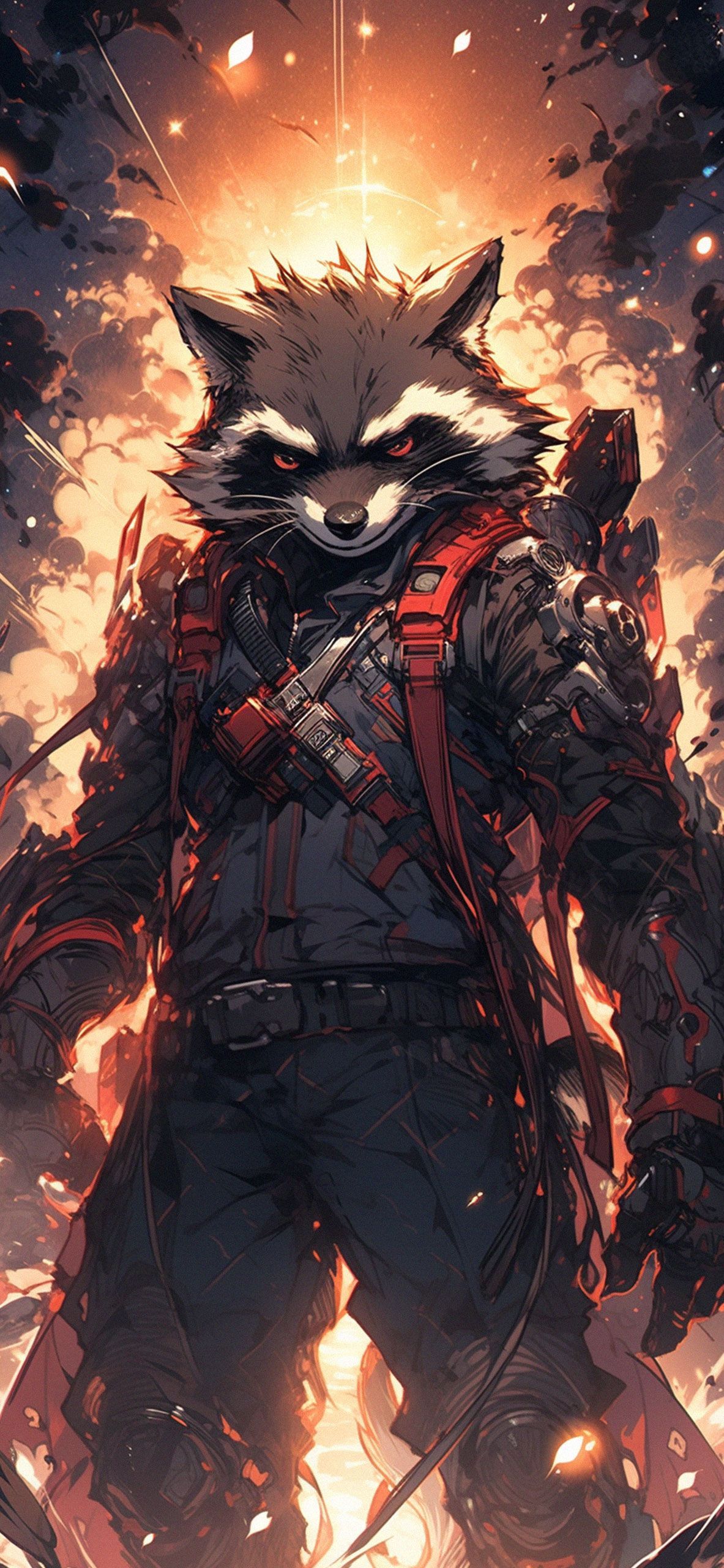 Marvel Rocket Raccoon Epic Wallpaper Raccoon Wallpaper