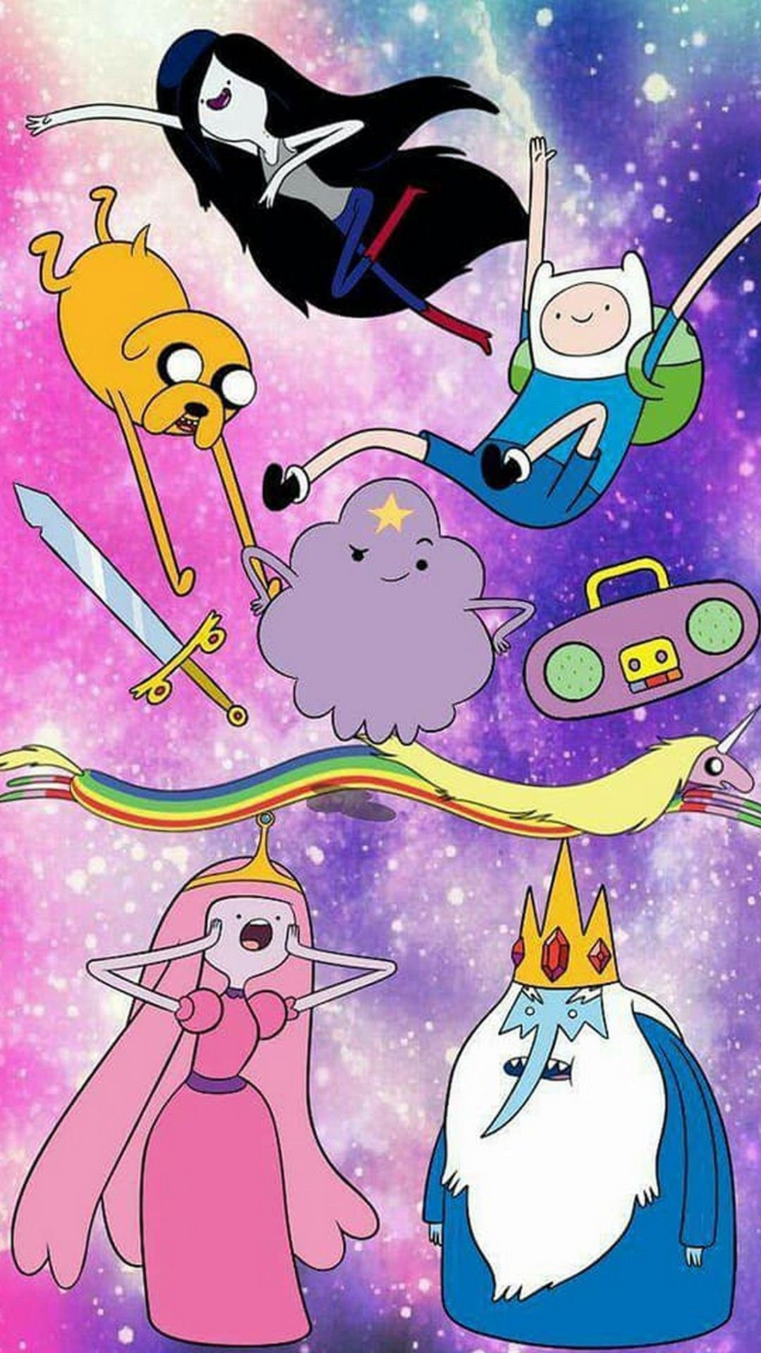 Adventure Time Wallpaper For iPhone with high-resolution 1080x1920 pixel. You can use this wallpaper for your iPhone 5, 6, 7, 8, X, XS, XR backgrounds, Mobile Screensaver, or iPad Lock Screen - Adventure Time