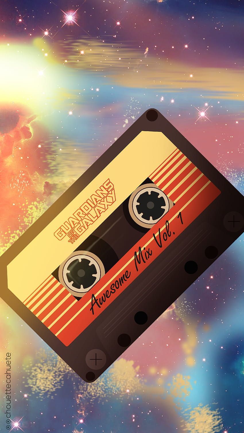 Guardians of the Galaxy Cassette Tape iPhone 6 wallpaper - Guardians of the Galaxy