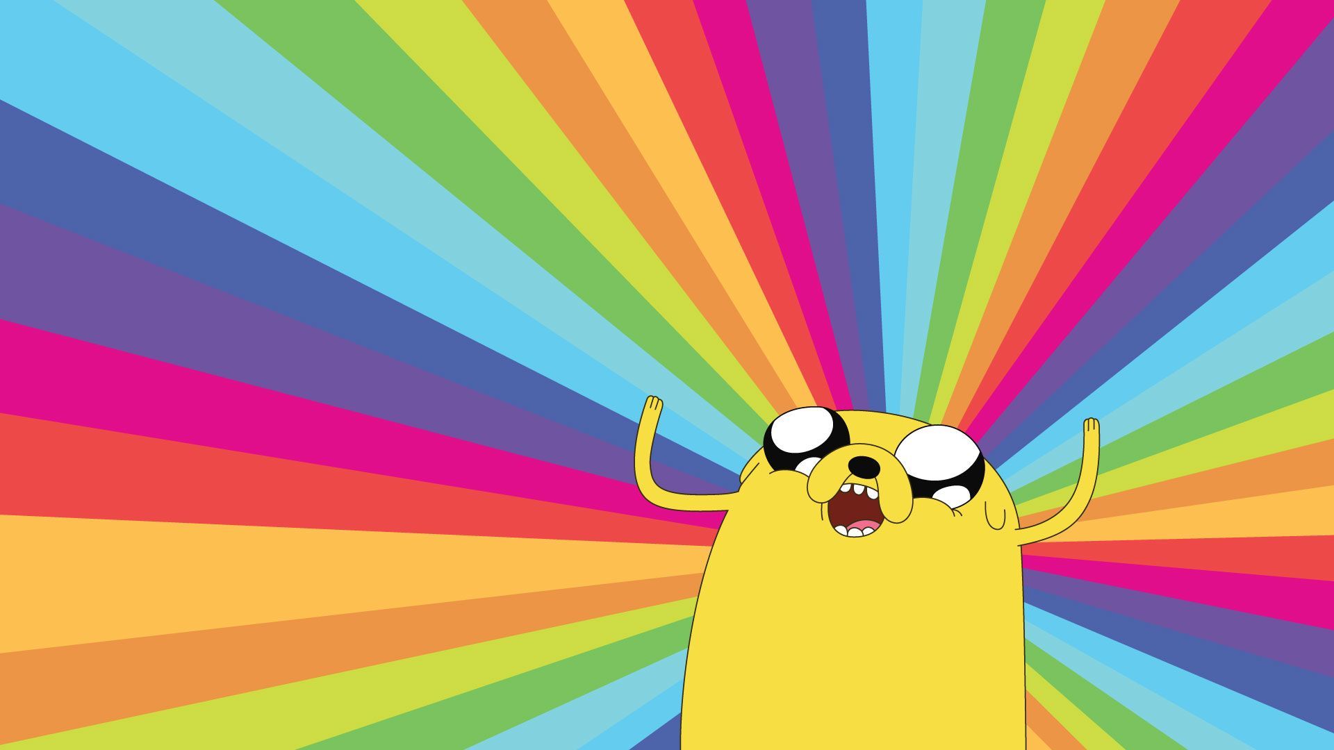 Adventure Time Colorful rainbow wallpaperx1080