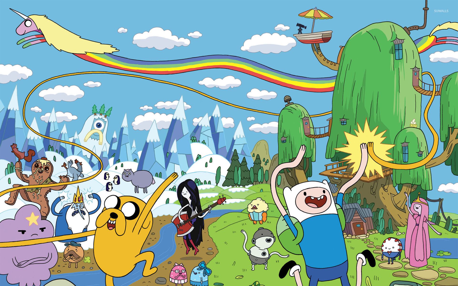 Adventure Time wallpaper - Cartoon Network show wallpaper - TV Show wallpapers - #18360 - Adventure Time