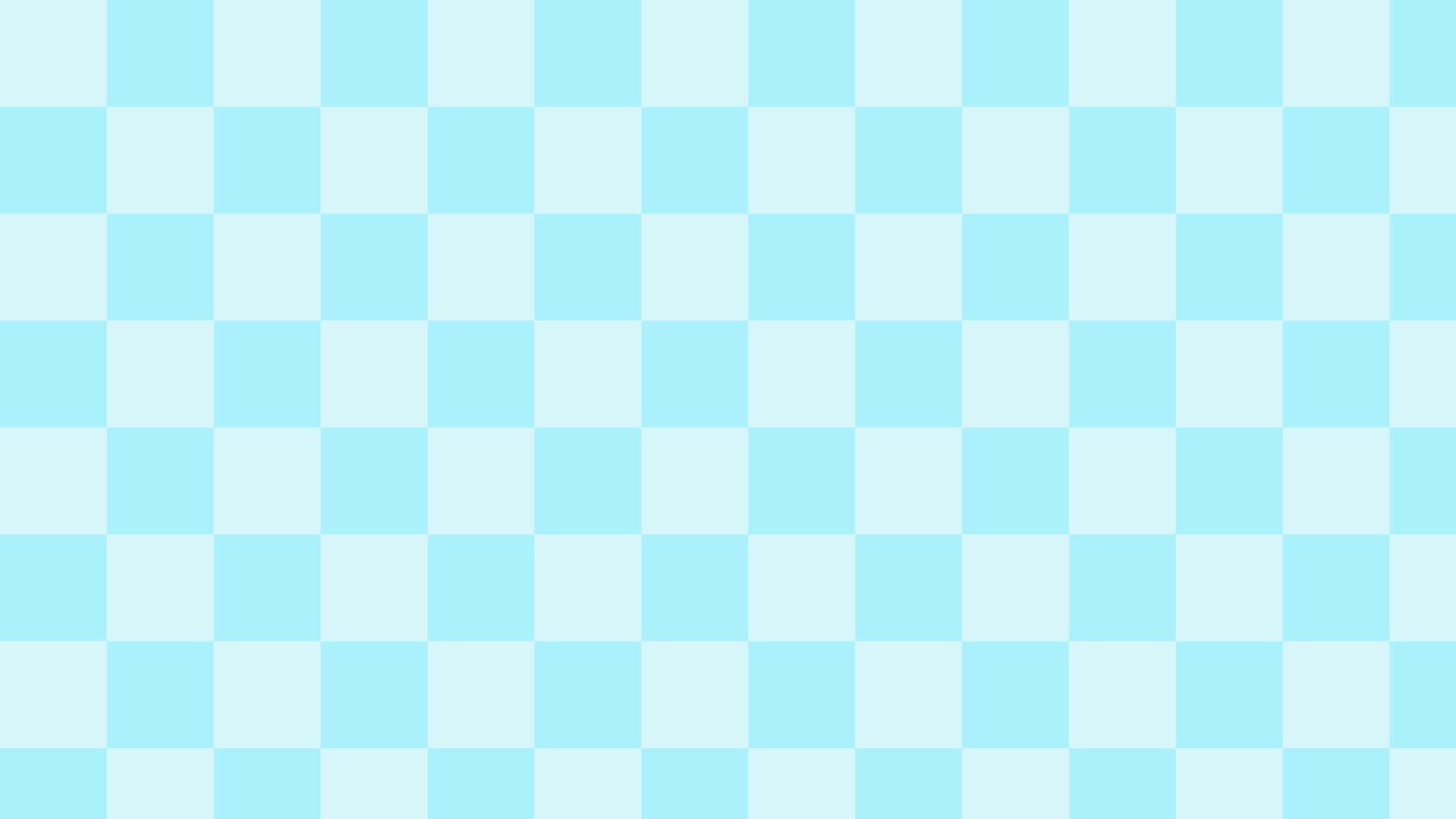 cute pastel blue checkers, gingham, plaid, aesthetic checkerboard wallpaper illustration, perfect for wallpaper, backdrop, postcard, background for your design