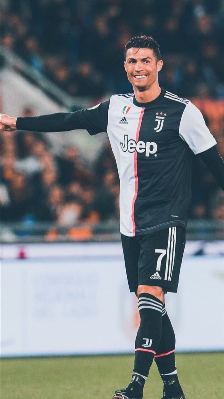 Cristiano Ronaldo celebrates after scoring a goal during a soccer match - Cristiano Ronaldo