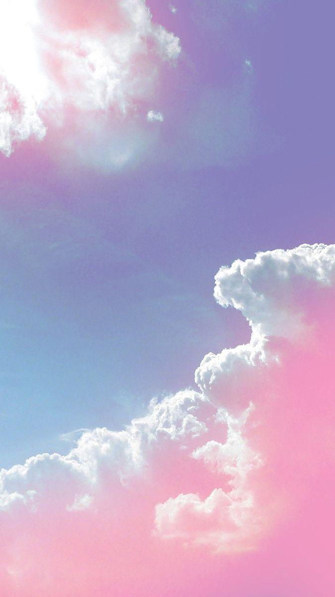 Clouds Pink Aesthetic Wallpaper