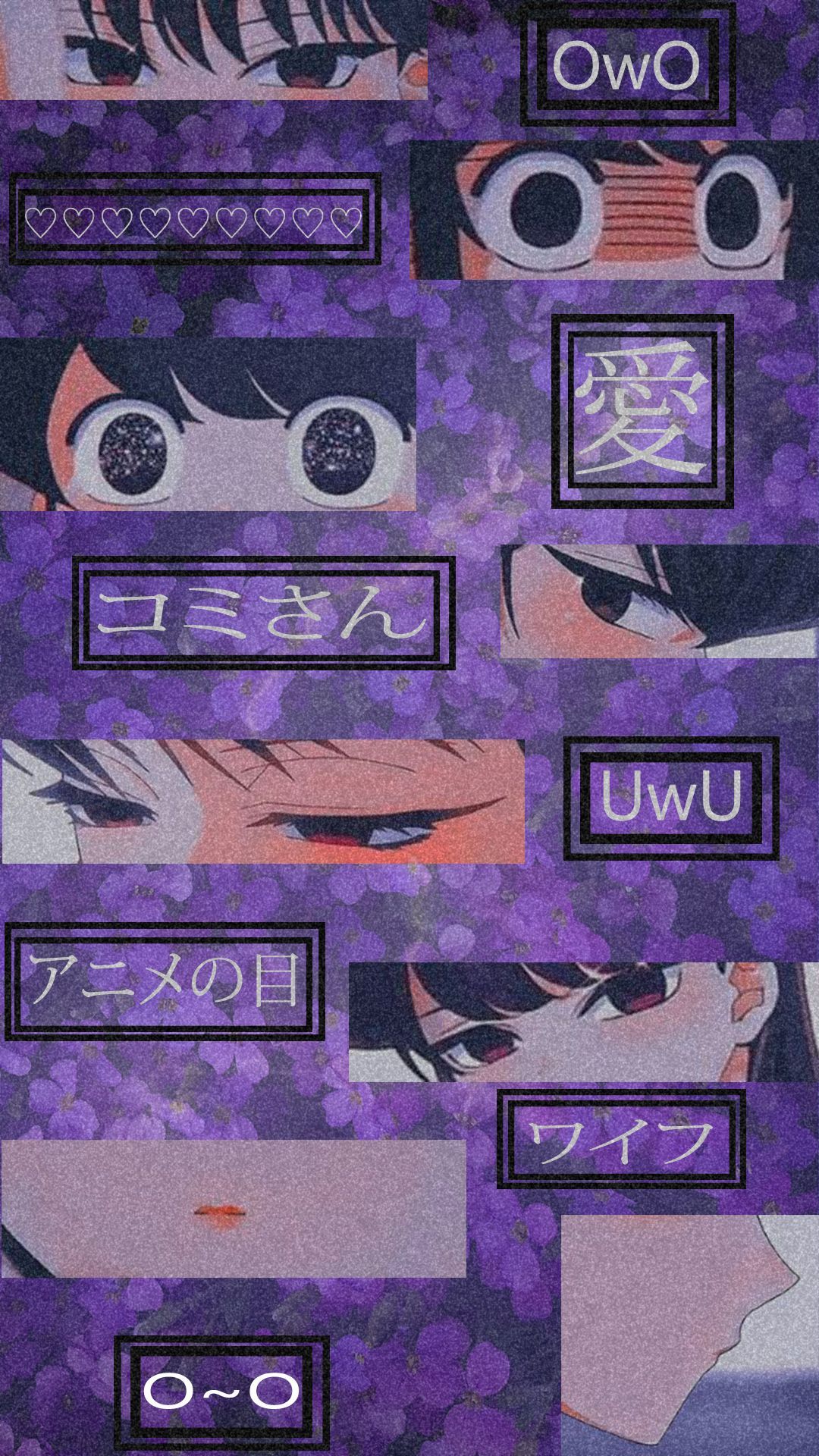 Anime phone wallpaper aesthetic purple uwu owo anime boy girl uwu owo - OwO